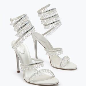 CHANDELIER IVORY SANDAL 105